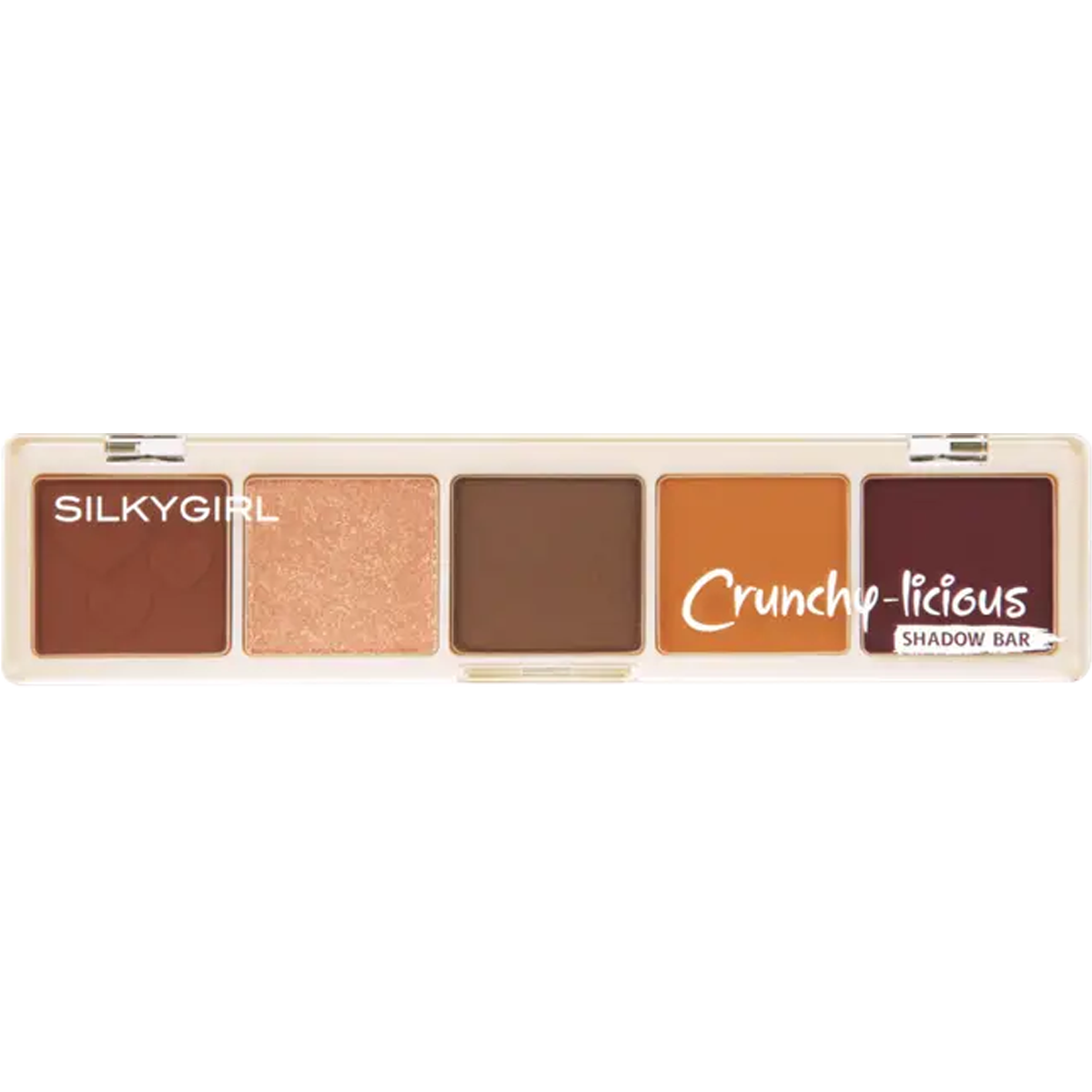 Silkygirl нүдний тень - Crunchy Licious shadow bar 03 Creamy Caramel