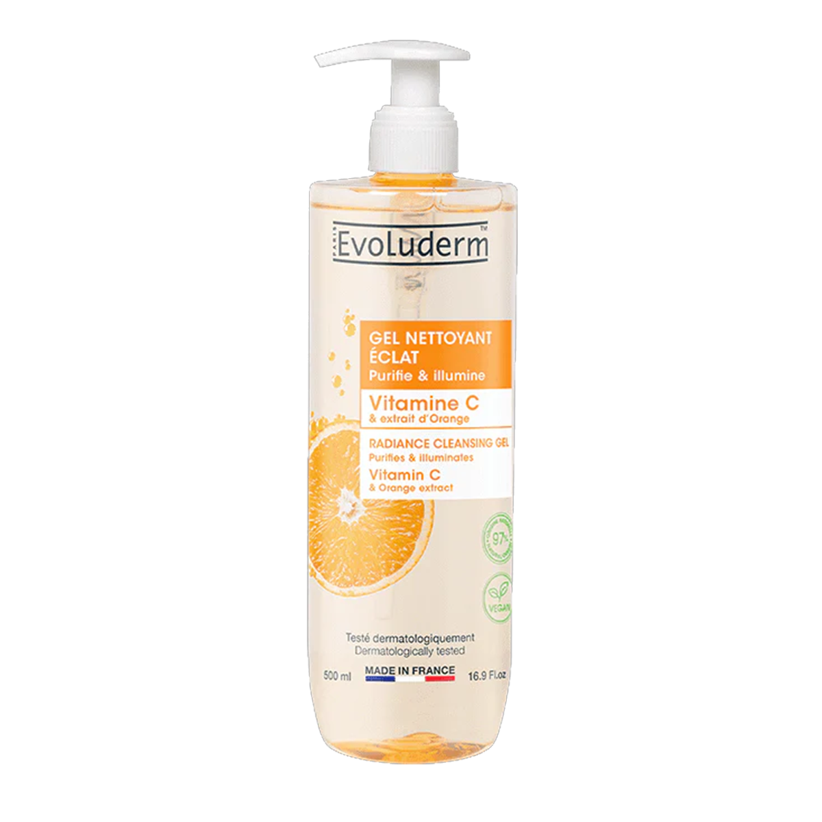 Evoluderm цайруулах үйлчилгээтэй гүн цэвэрлэгч гелэн угаагч