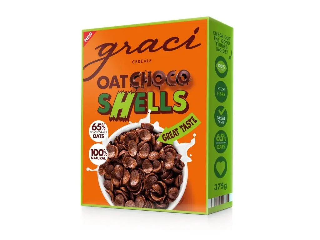 Graci Choco Shells өглөөний хоол 375гр