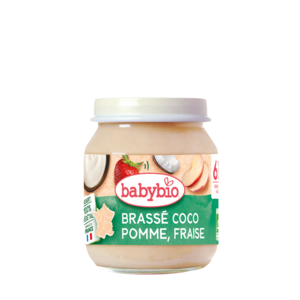 Babybio алим гүзээлзгэнэтэй коконатын тараг 130гр 6+сар