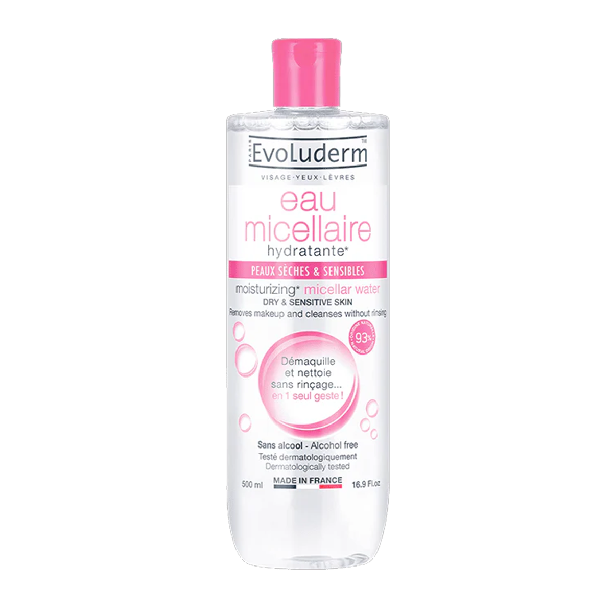 EVOLUDERM хуурай эмзэг арьсны нүүр цэвэрлэгч