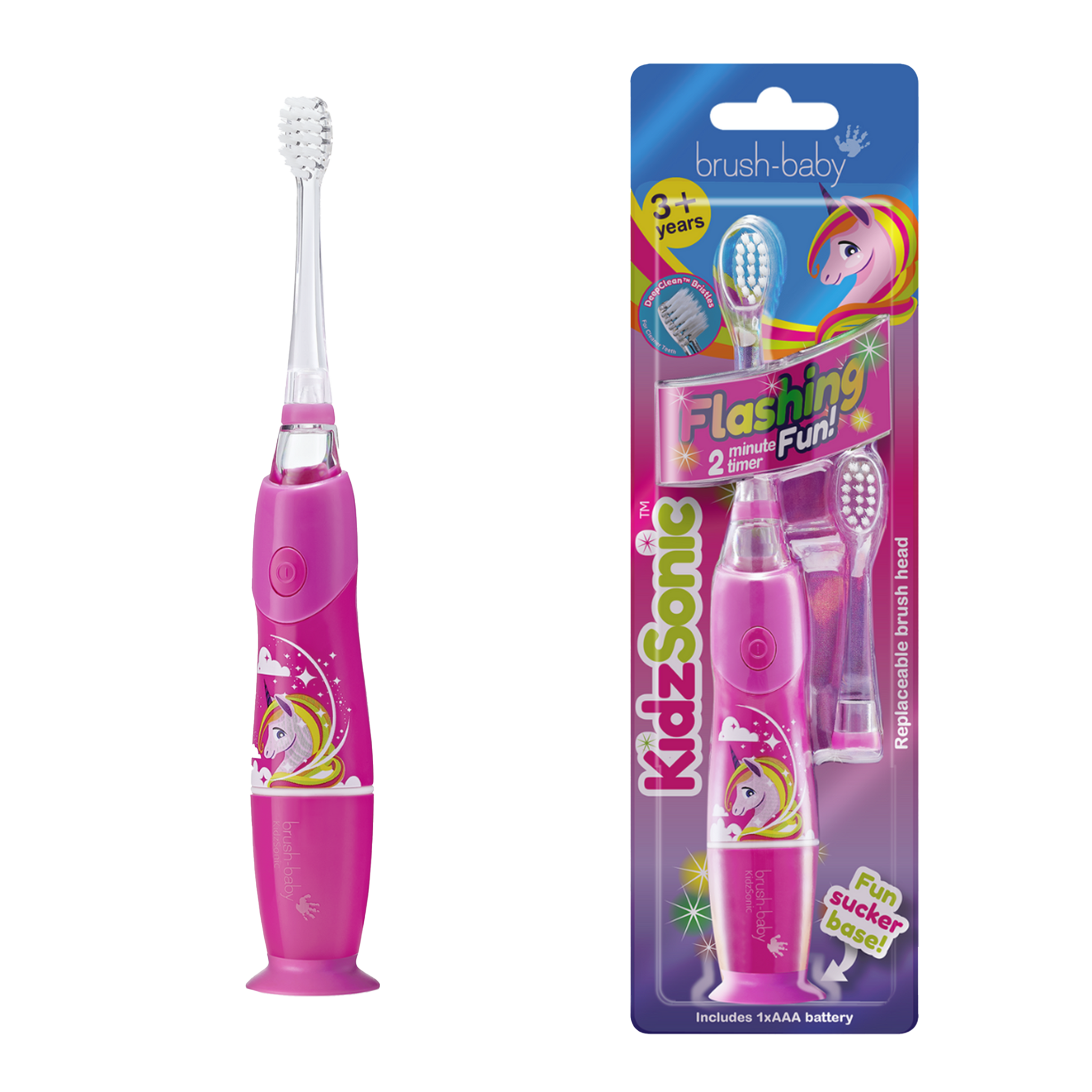 Brushbaby автомат сойз 3+ нас KidzSonic Юникорн