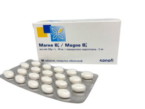 Магне В6 470мг+5мг №60 - бүрхүүлтэй шахмал