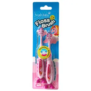 BrushBaby шүдний хос сойз зөөлөн үстэй 3-6 нас