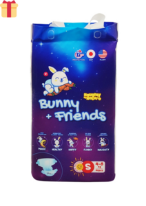 Bunny Friends хүүхдийн памперс наадаг S №46