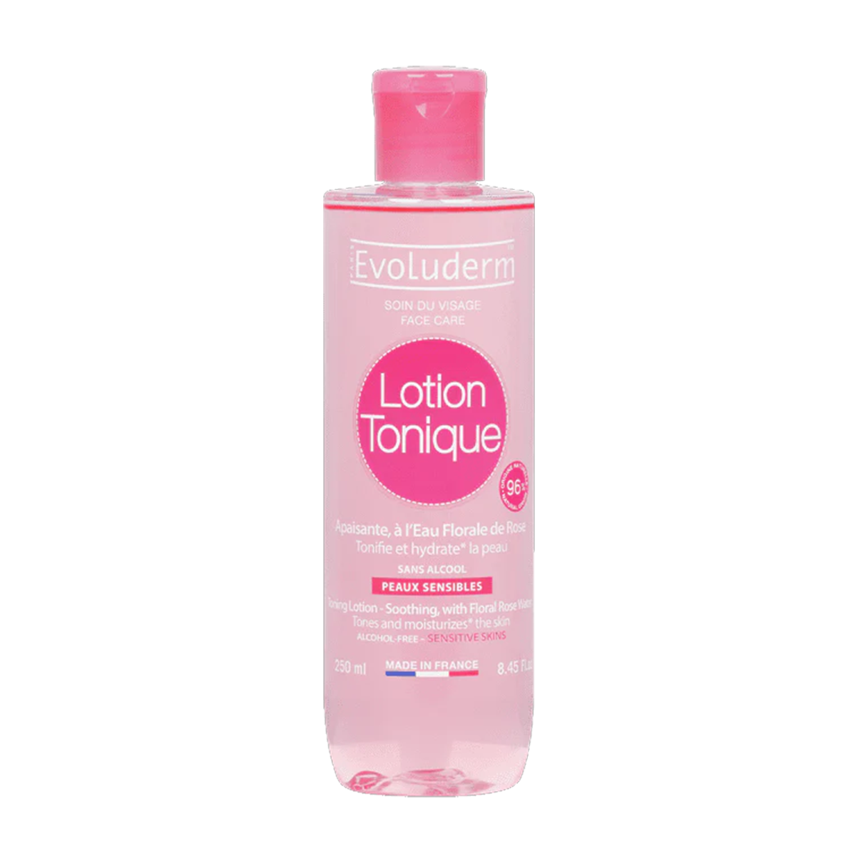 Evoluderm tonic lotion rose 250ml