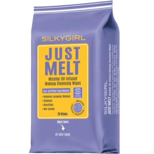 Silkygirl будаг арилгагч тосон бүтэцтэй нүүр цэвэрлэгч салфетик just melt oil makeup wipes 20ш