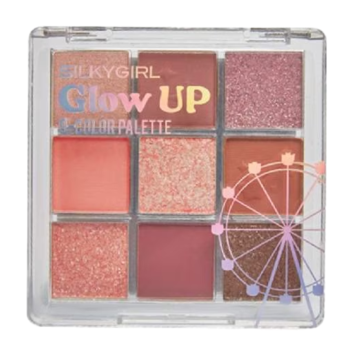 Silkygirl нүдний тень - Glow Up Collection Palette 02 Unicorn