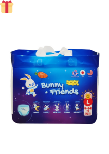 Bunny Friends хүүхдийн памперс өмсдөг L №34