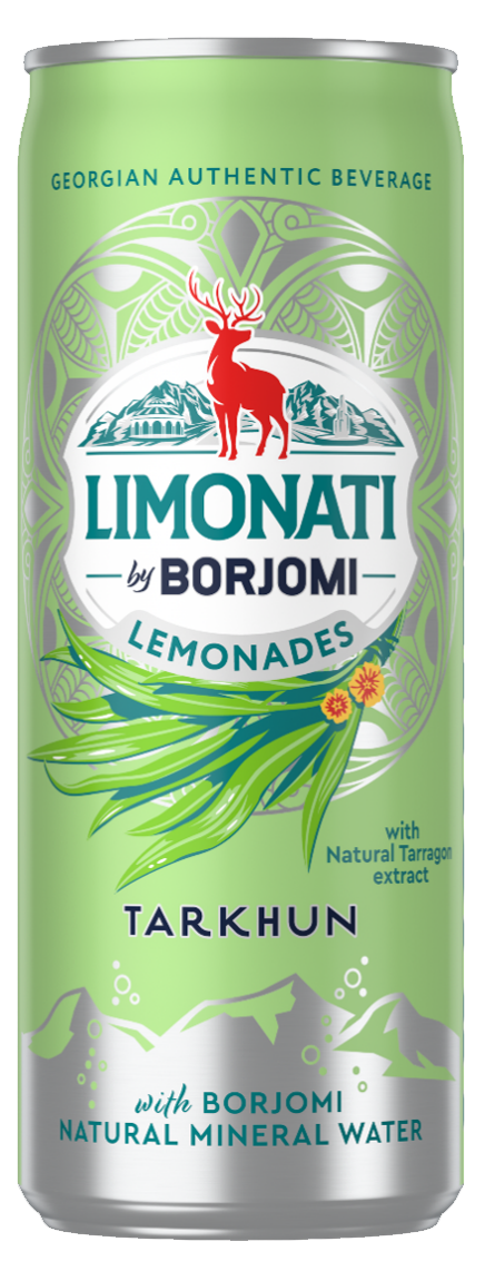 Borjomi Can 0.33 x 12 Lemonade Tarragone