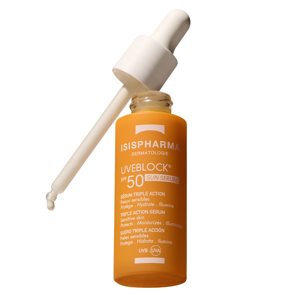 Isispharma Uveblock Sun serum 28 ml-Нарны хамгаалалтын серум