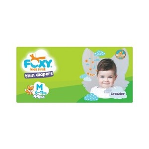 Foxy Premium хүүхдийн памперс M 6-11кг №44 наадаг