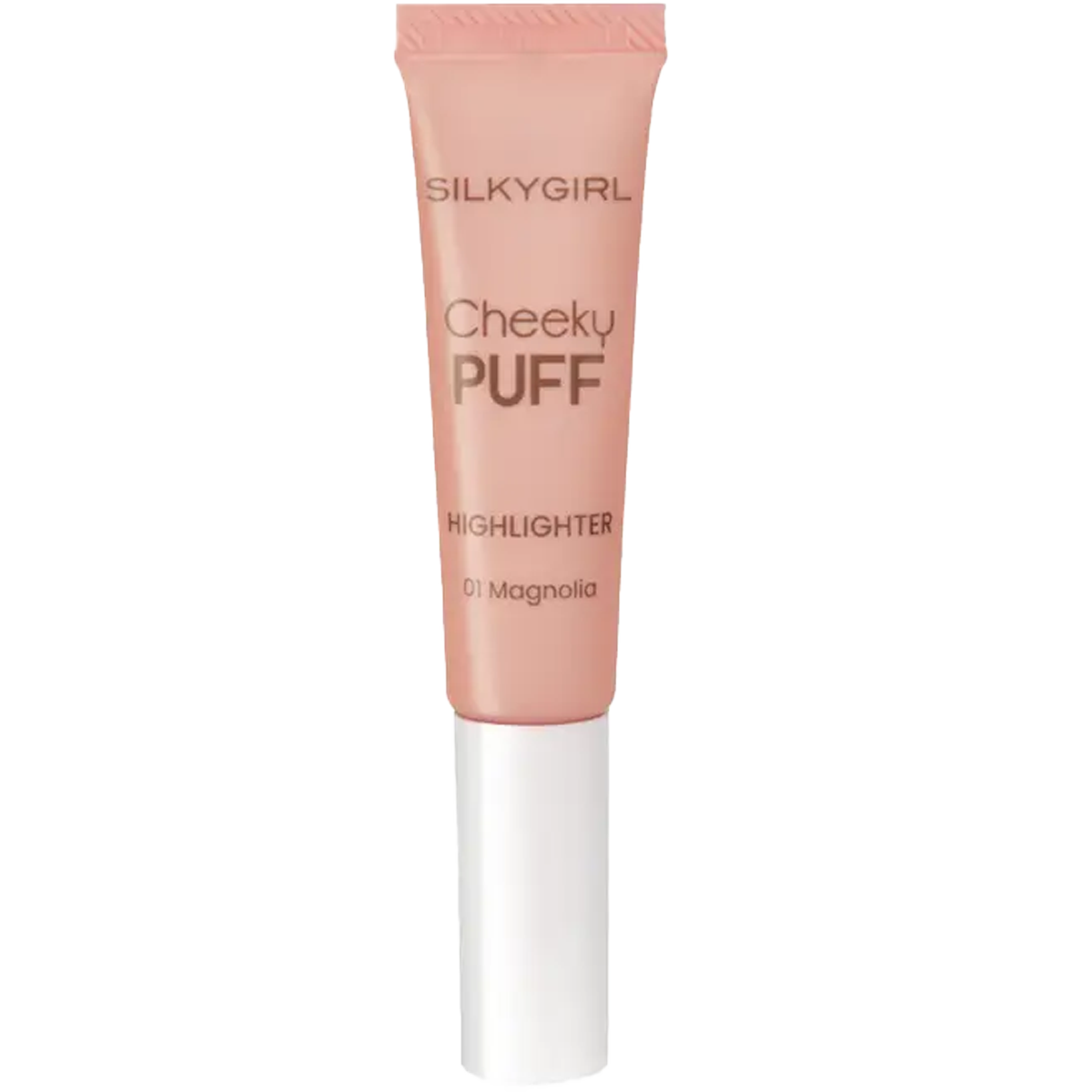 Silkygirl гэрэлтүүлэгч саатай - Cheeky puff Highlighter 01 Magnolia