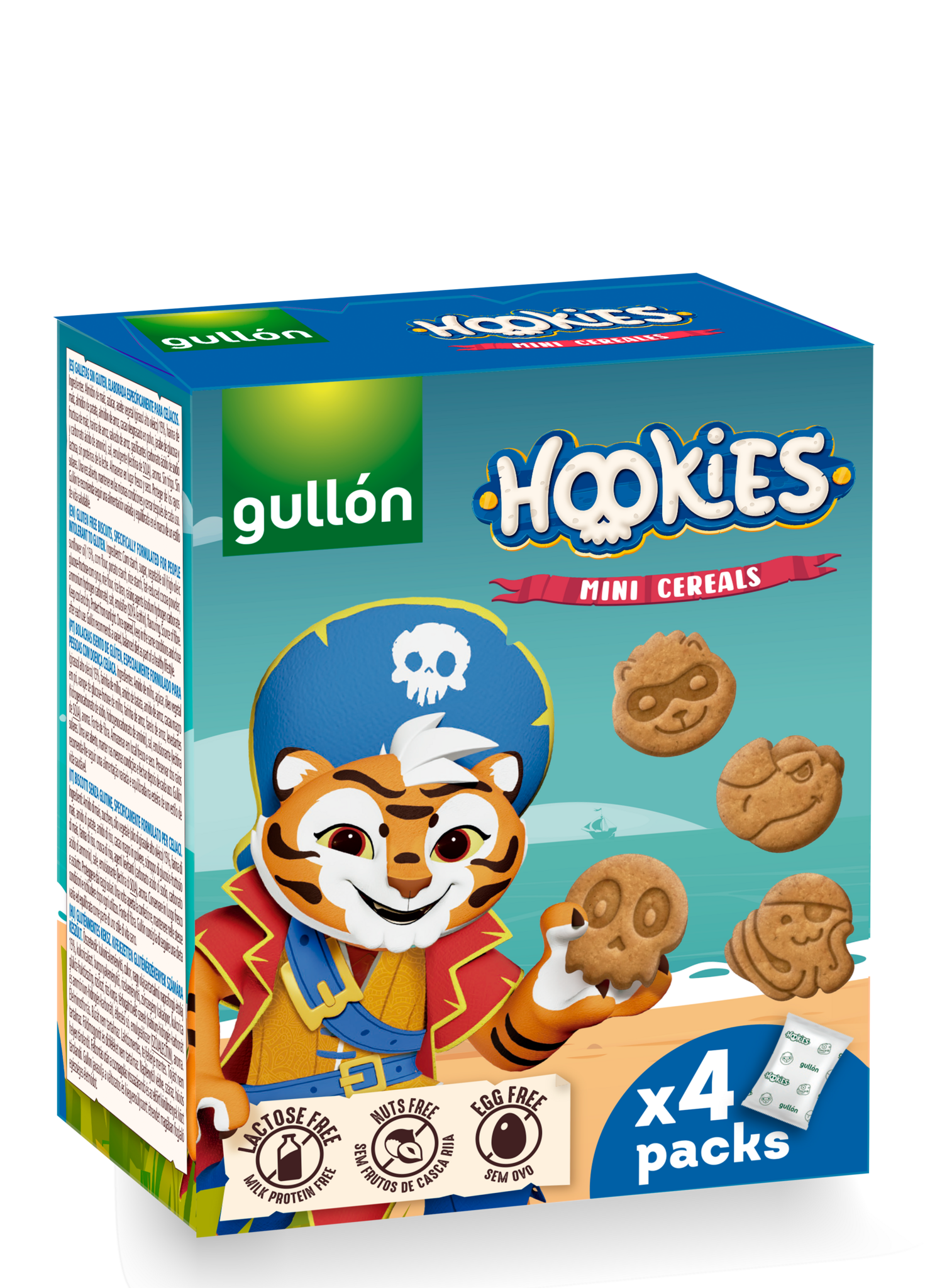 Gullon Hookies жигнэмэг мини сереал T7595 160гр