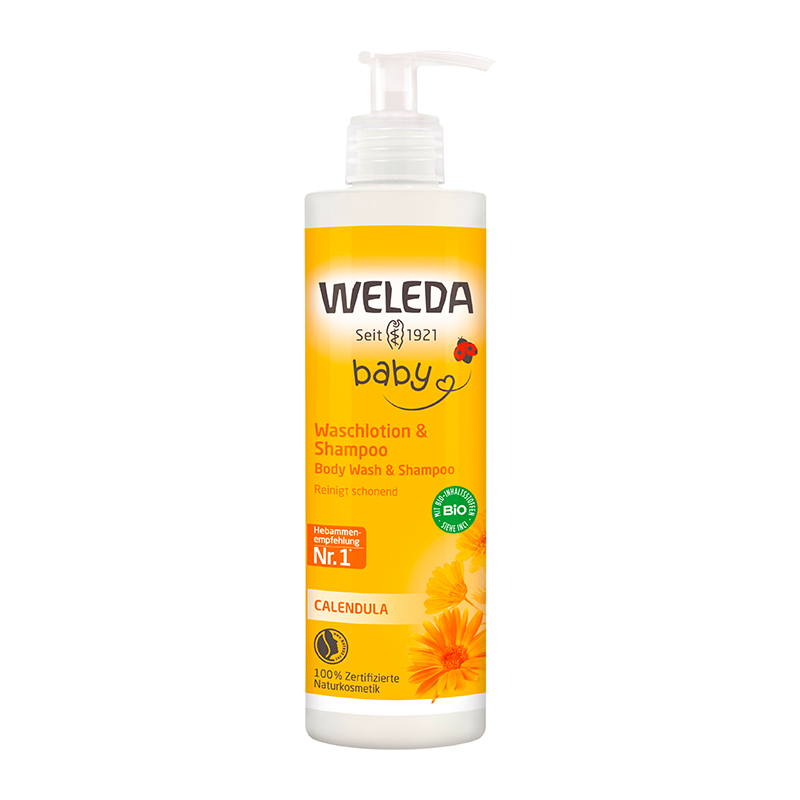 Weleda Calendula хүүхдийн шампунь 400мл