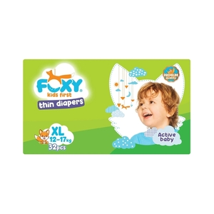 Foxy Premium хүүхдийн памперс XL 12-17кг №32 наадаг