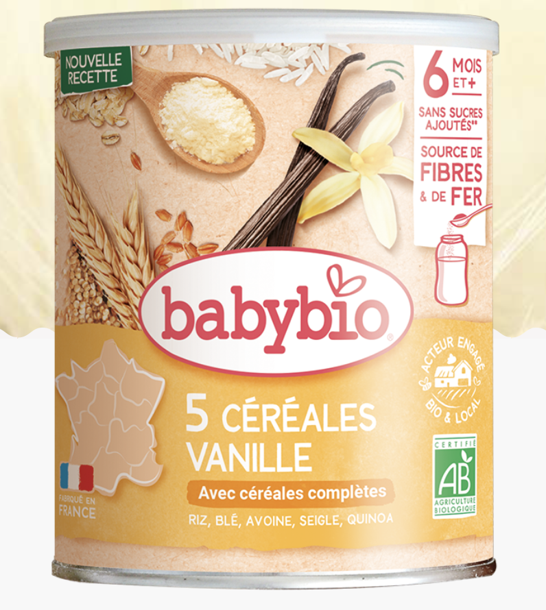 Урамшуулал-Babybio будааны каш ванилтай 6+ сар 220гр