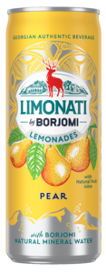 Borjomi Can 0.33 x 12 Lemonade Pear